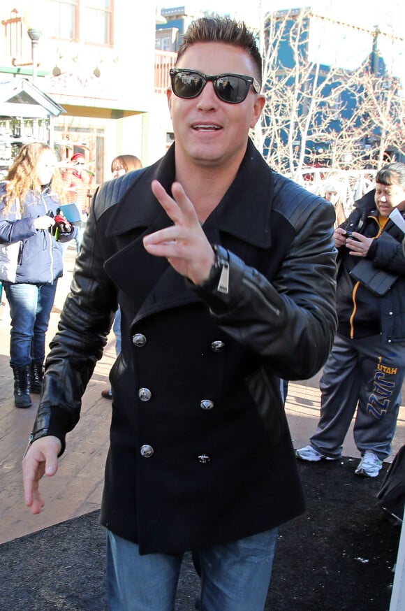 Lane Garrison au festival du film de Sundance à Park City, Utah, le 19 janvier 2014.