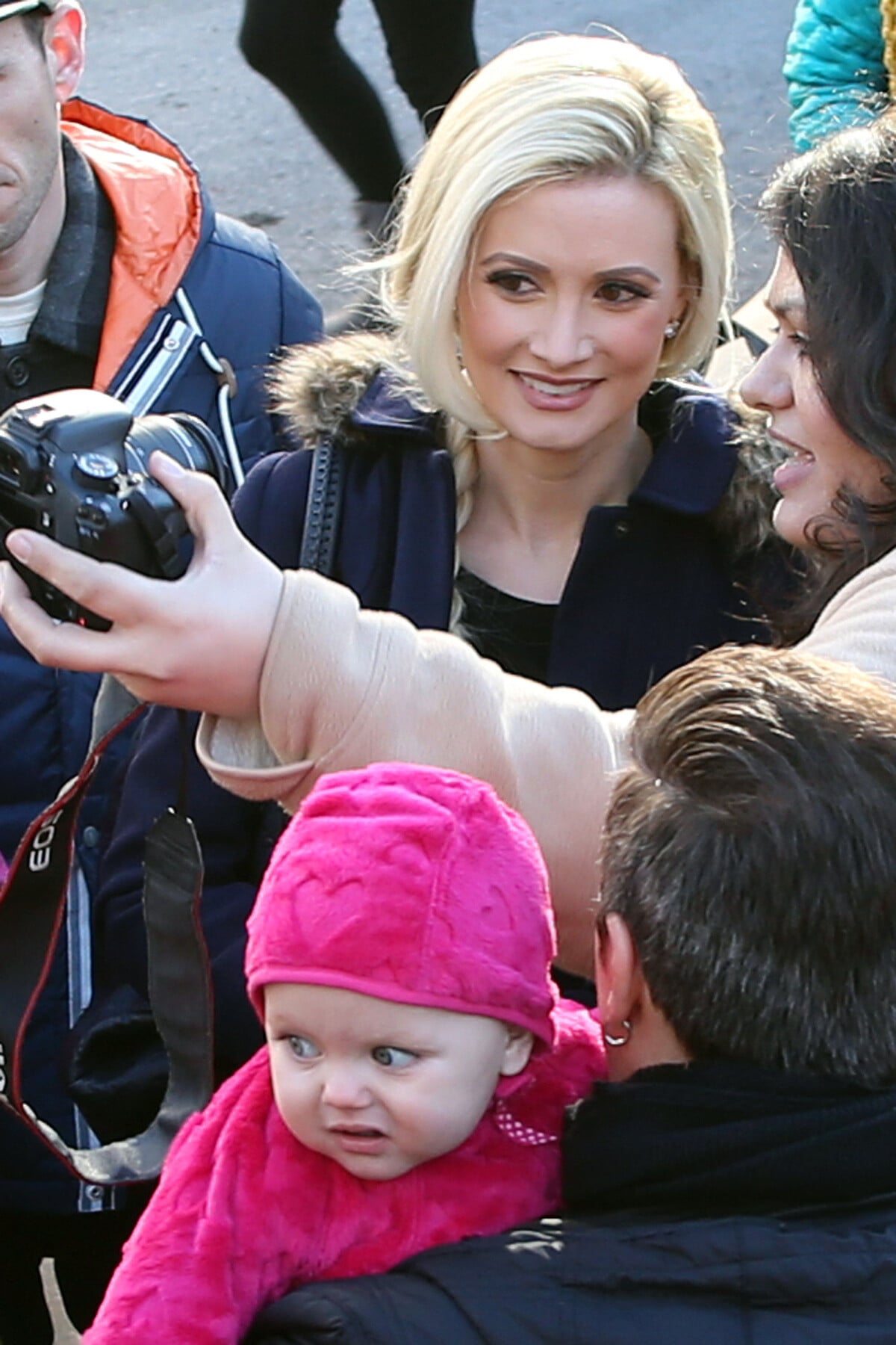 Photo Holly Madison et sa fille Rainbow Rotella au festival du film