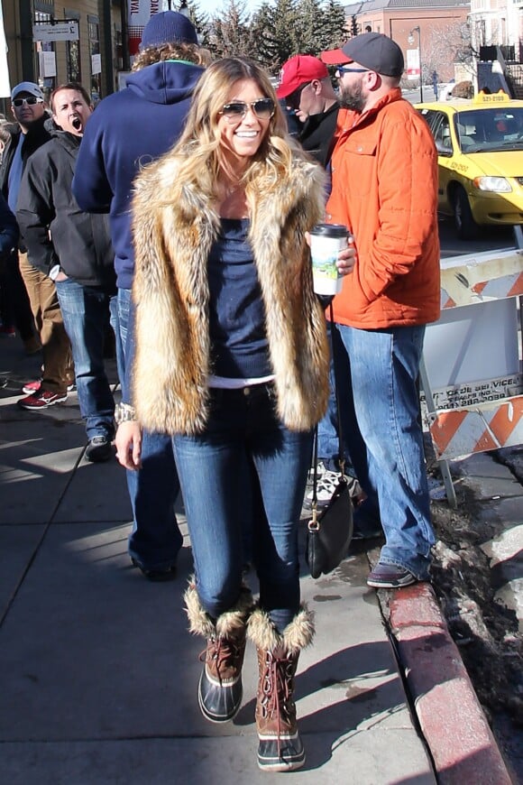 Lindzi Cox au festival du film de Sundance à Park City, Utah, le 18 janvier 2014.