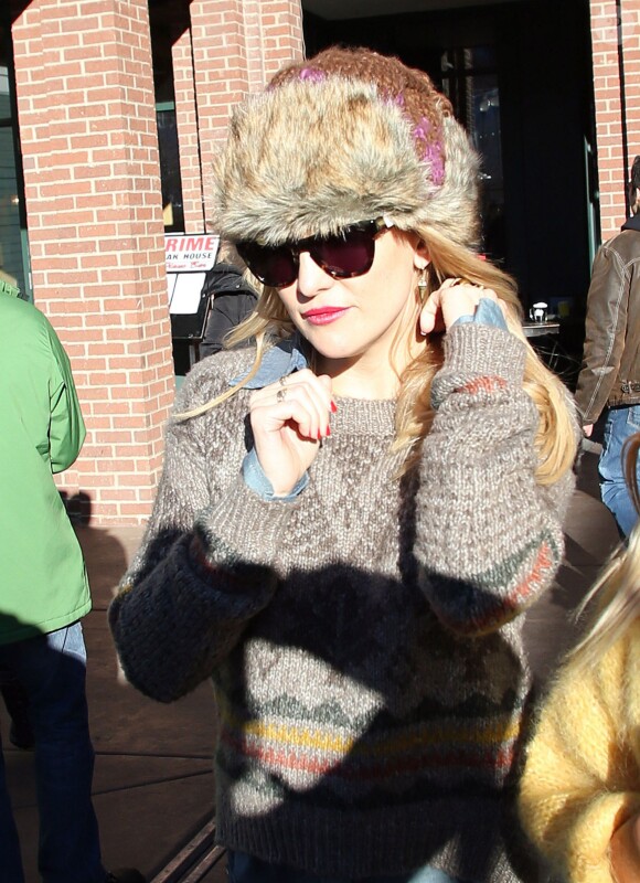 Kate Hudson au festival du film de Sundance à Park City, Utah, le 18 janvier 2014.