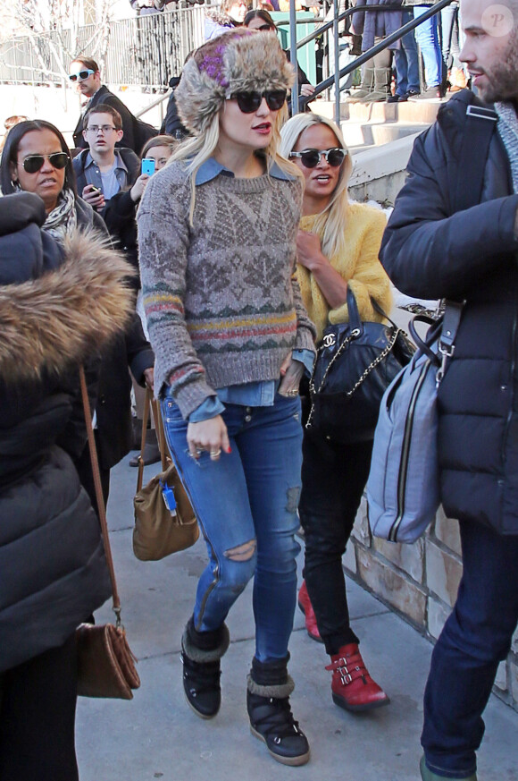Kate Hudson au festival du film de Sundance à Park City, Utah, le 18 janvier 2014.