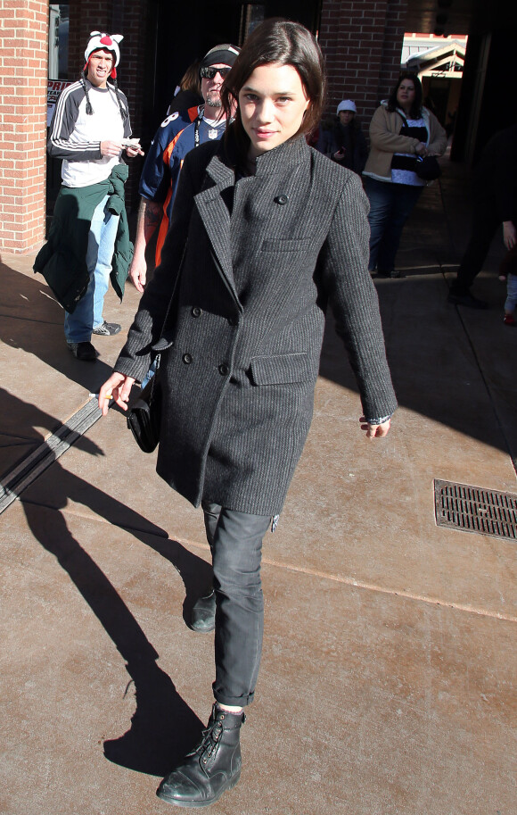 Astrid Berges-Frisbey au festival du film de Sundance à Park City, Utah, le 19 janvier 2014.