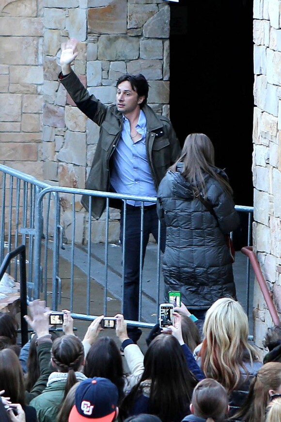 Zach Braff au Sundance Film Festival à Park City, le 18 janvier 2014.