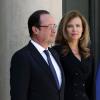 François Hollande et Valerie Trierweiler au Palais de l'Elysée, le 5 juin 2013.