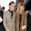 Jamie Hince arrive au 40eme anniversaire de sa femme, Kate Moss, au restaurant 34 à Londres. Le 16 janvier 2014