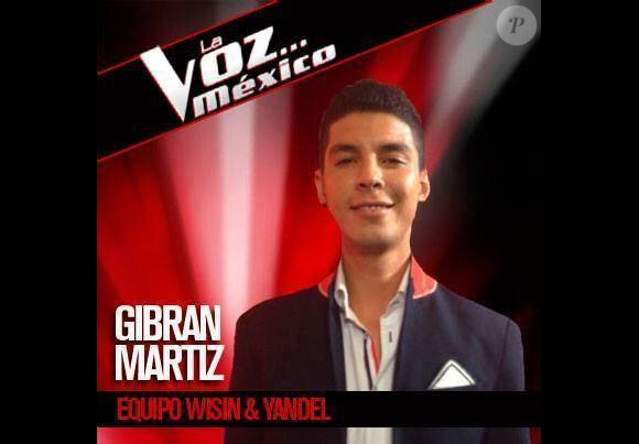 Gibran Martiz, candidat dans "The Voice" au Mexique, et mort en janvier 2014.