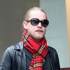 Exclusif - Macaulay Culkin à Paris, le 28 novembre 2013.