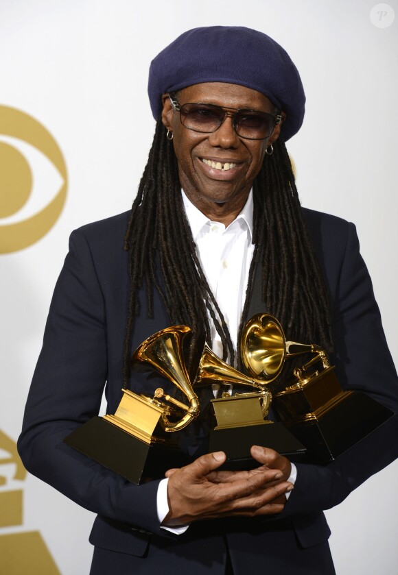 Nile Rodgers - 56e cérémonie des Grammy Awards, à Los Angeles le 26 janvier 2014.