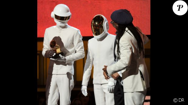 Daft Punk, Pharrell Williams, Lorde, Jay-Z et Macklemore &amp;amp; Ryan Lewis récompensés lors de la 56e cérémonie des Grammy Awards, à Los Angeles le 26 janvier 2014.