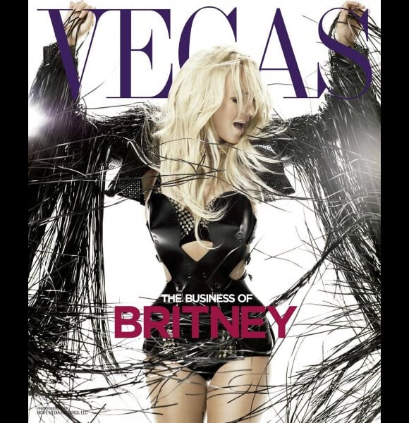 Britney Spears dans le magazine Vegas - édition de février 2014.