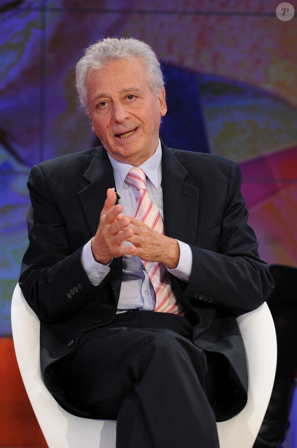 Pierre Dukan lors d'un passage à la télévision italienne, le 15 octobre 2011.