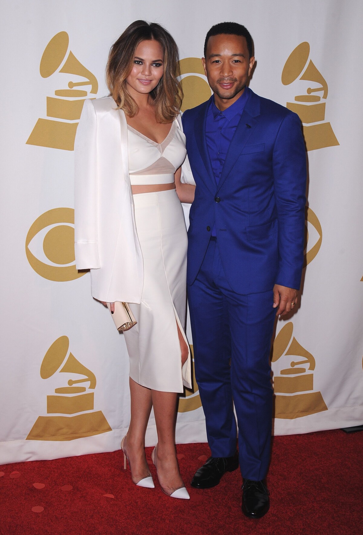 Vidéo : Chrissy Teigen et John Legend assistent à la soirée The Night