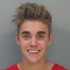 Mugshot de Justin Bieber. Le chanteur a été arrêté par la police à Miami dans la nuit du 22 au 23 janvier 2014.