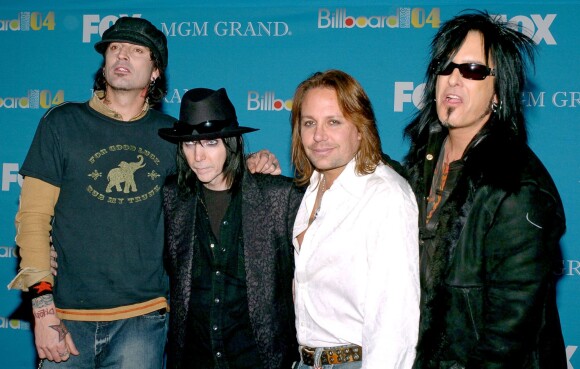 Mötley Crüe à Las Vegas, le 8 décembre 2004.