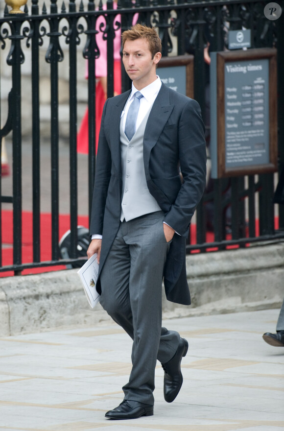 Ian Thorpe lors du mariage du Prince William et de Kate Middleton, à l'abbaye de Westminster à Londres, le 29 avril 2011