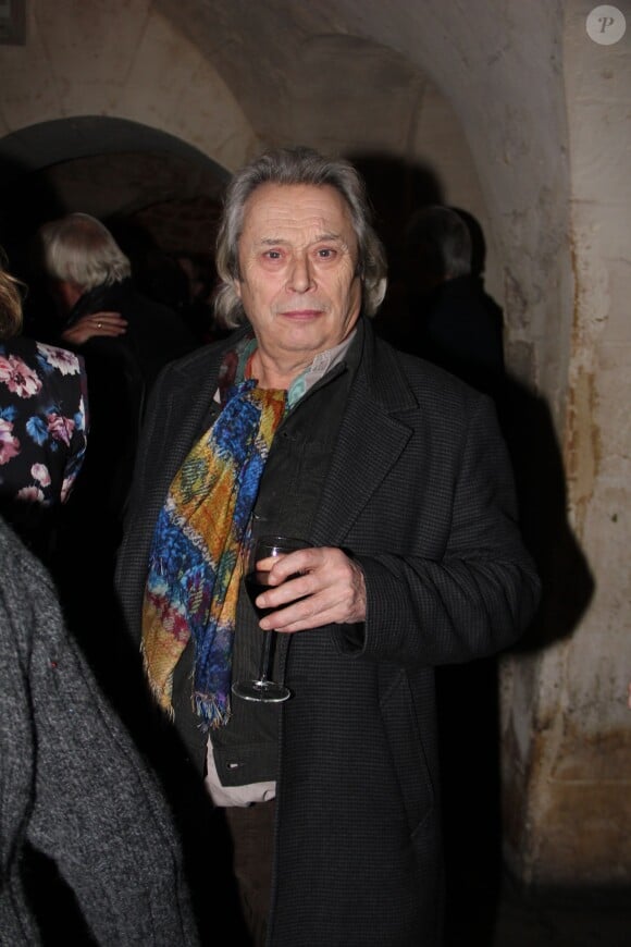 Patrick Bouchitey lors de la soirée pour le 10e anniversaire de la disparition de l'acteur Ticky Holgado au restaurant "O Mantra" à Paris le 30 janvier 2014.