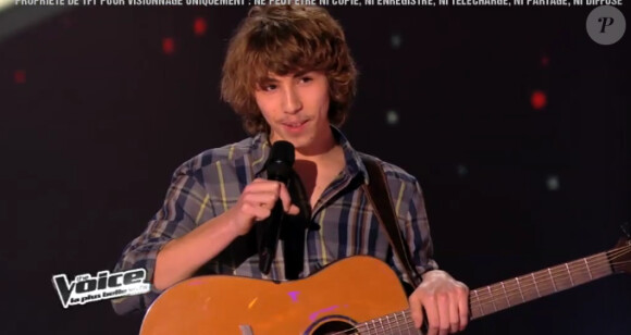 Flo dans The Voice 3 sur TF1 le samedi 1er février 2014