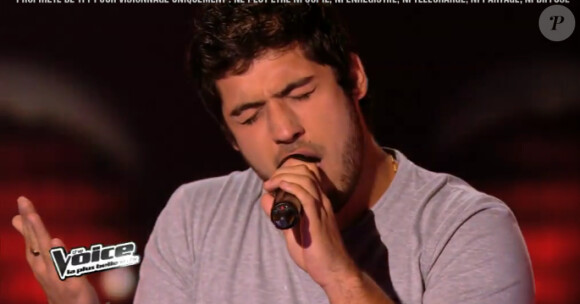 Bruno Moreno dans The Voice 3 sur TF1 le samedi 1er février 2014