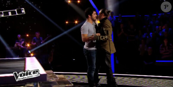 Bruno Moreno dans The Voice 3 sur TF1 le samedi 1er février 2014