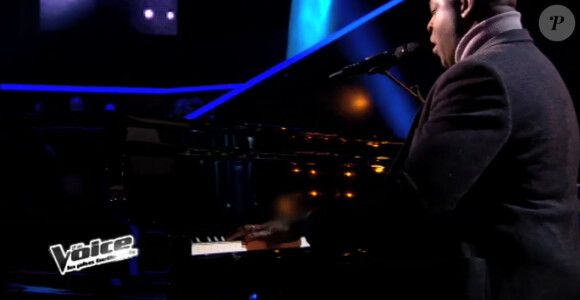 Wesley dans The Voice 3 sur TF1 le samedi 1er février 2014