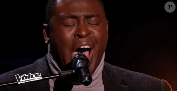 Wesley dans The Voice 3 sur TF1 le samedi 1er février 2014