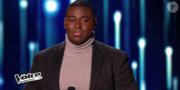 Wesley dans The Voice 3 sur TF1 le samedi 1er février 2014