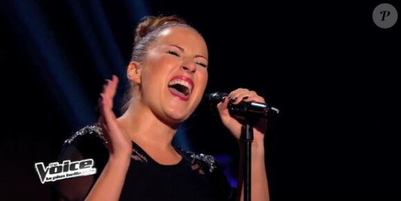 Tifayne dans The Voice 3 sur TF1 le samedi 1er février 2014