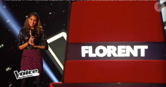 Marie Payet, Miss Réunion 2011, dans The Voice 3 sur TF1 le samedi 1er février 2014