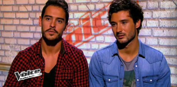 Les Fréro Delavega dans The Voice 3 sur TF1 le samedi 1er février 2014