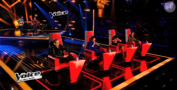 Les Fréro Delavega dans The Voice 3 sur TF1 le samedi 1er février 2014