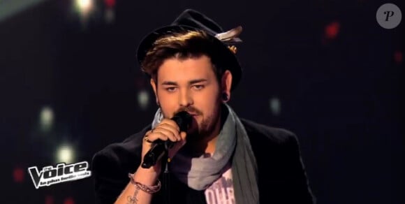 Lioan dans The Voice 3 sur TF1 le samedi 1er février 2014