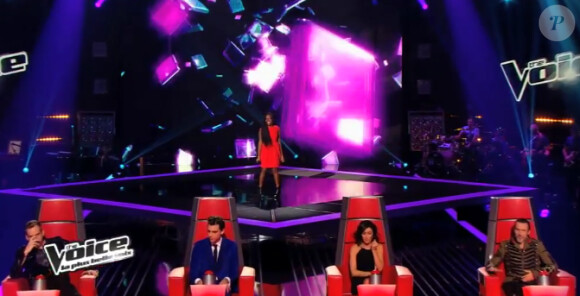 Margie dans The Voice 3 sur TF1 le samedi 1er février 2014