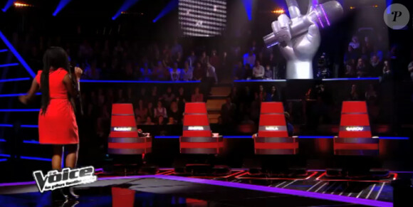 Margie dans The Voice 3 sur TF1 le samedi 1er février 2014