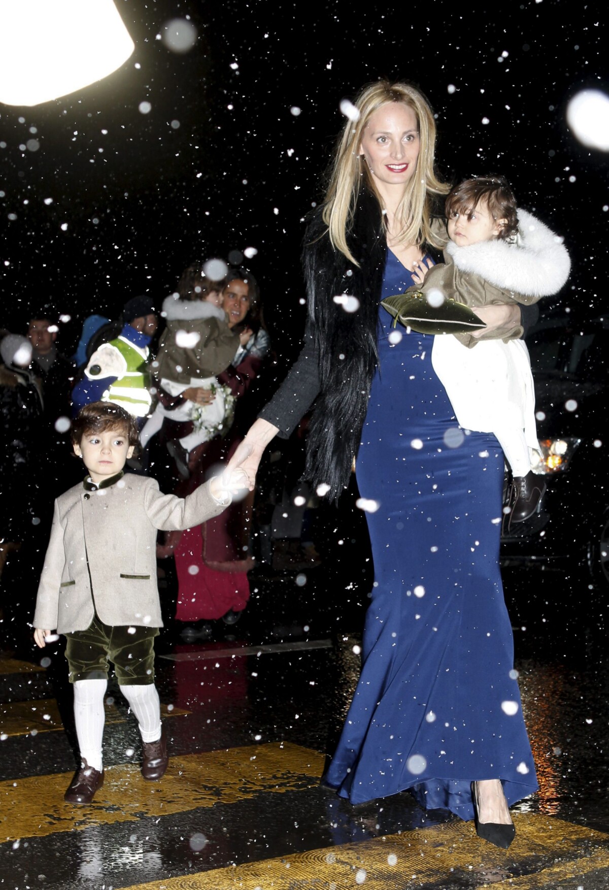 Photo : Lauren Santo Domingo - Arrivées des invités au mariage Photo : Lauren Santo Domingo - Arrivées des invités au mariage