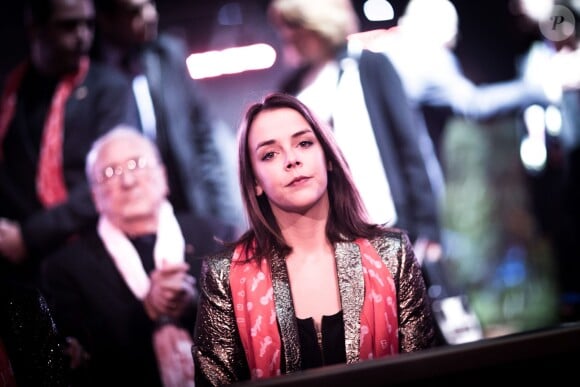 Pauline Ducruet lors de la remise des prix du 3e Festival international de cirque New Generation, le 2 février 2014 à Monaco.