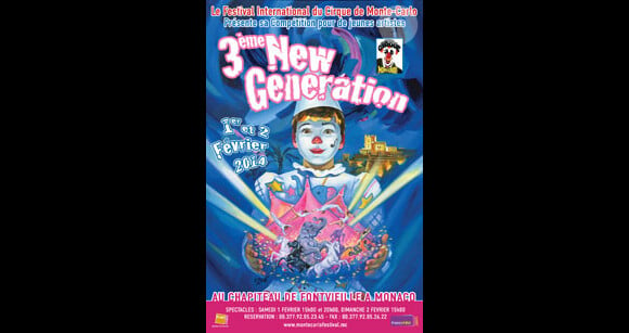 Le Festival New Generation a tenu sa 3e édition les 1er et 2 février 2014 à Monaco, présidé par Pauline Ducruet
