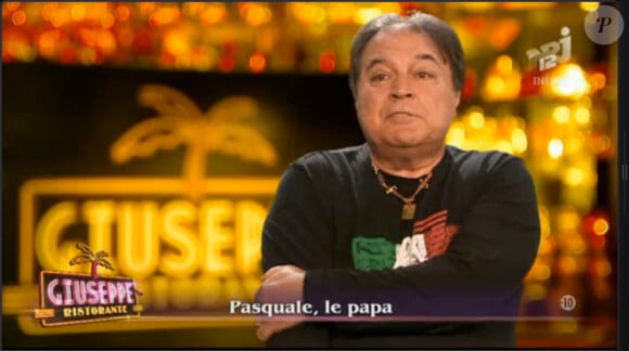 Pasquale dans le premier épisode de Giuseppe Ristorante, une histoire de famille sur NRJ12 le lundi 3 février 2014