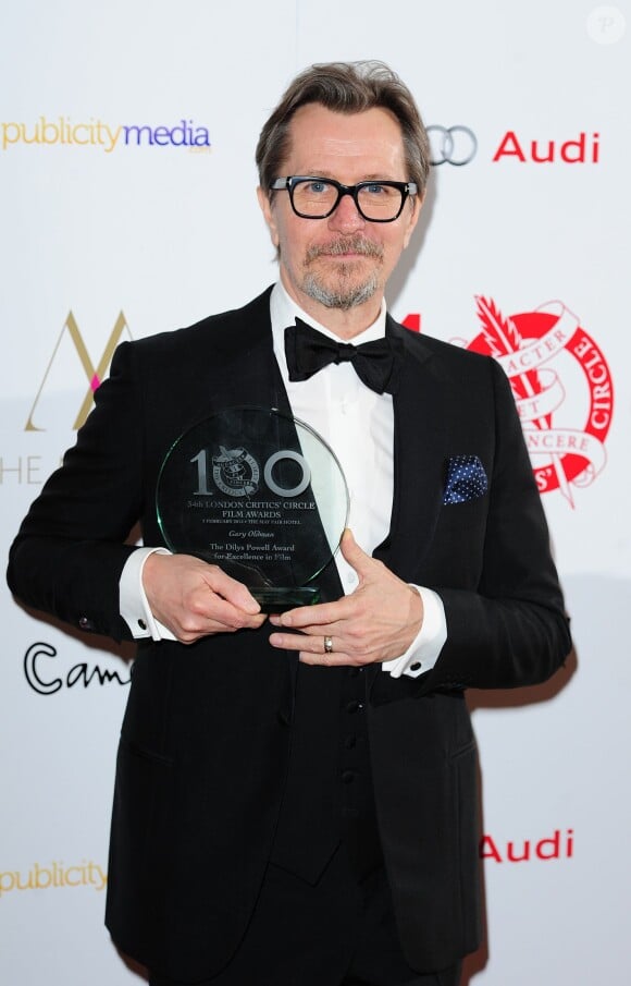 Gary Oldman lors des London Critics' Circle Awards le 2 février 2014