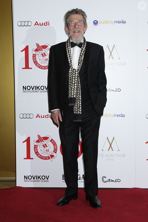 Sir Ian McKellen lors des London Critics' Circle Awards le 2 février 2014