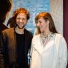 Pierre Rochefort et Louise Bourgoin lors de la première du film Un Beau Dimanche à Paris, le 3 février 2014.