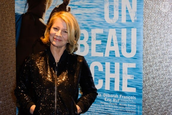 Nicole Garcia lors de la première du film Un Beau Dimanche à Paris, le 3 février 2014.