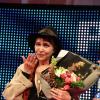 Anna Karina - Clôture des "Rencontres Internationales du Cinéma" et remise des Prix Henri-Langlois à Vincennes le 3 février 2014.