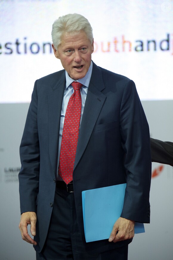 Bill Clinton à Madrid le 21 mai 2013.