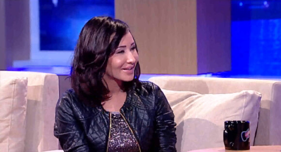 Chéraze du groupe The Mess lors d'une interview à la télé tunisienne, le 1er février 2014.