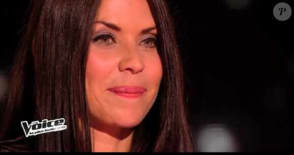 Ginie Line dans The Voice 3, la samedi 8 février 2014 sur TF1