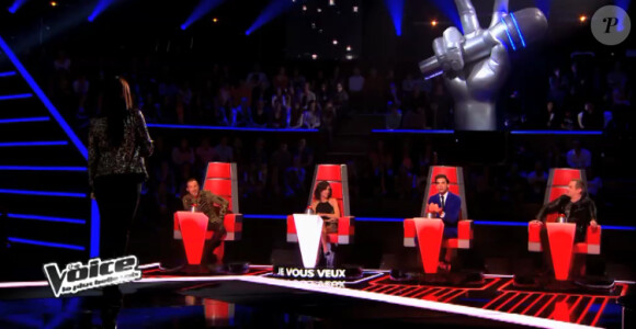 Ginie Line dans The Voice 3, la samedi 8 février 2014 sur TF1
