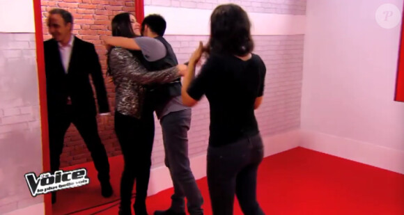 Ginie Line dans The Voice 3, la samedi 8 février 2014 sur TF1
