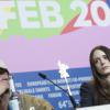 Shia LaBeouf lors de la conférence de presse du film Nymphomaniac à Berlin, le 9 février 2014.