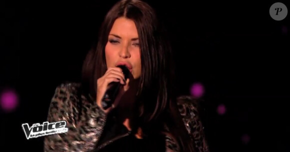 Ginie Line dans The Voice 3, la samedi 8 février 2014 sur TF1