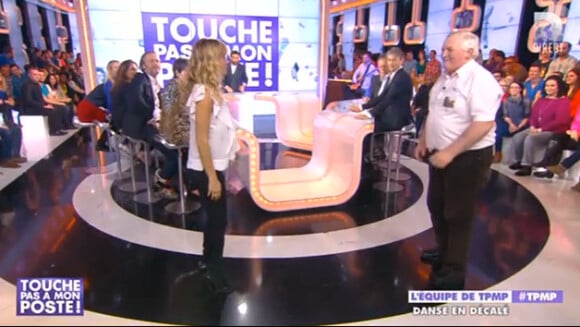 Thierry Olive et Enora Malagré dans Touche pas à mon poste sur D8 le lundi 10 février 2014